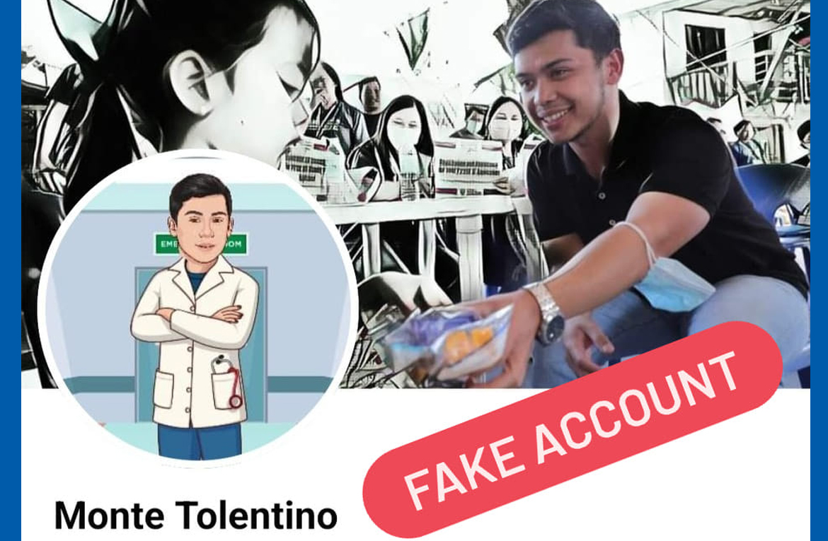 Doc Monte Tolentino FAKE FB spotted