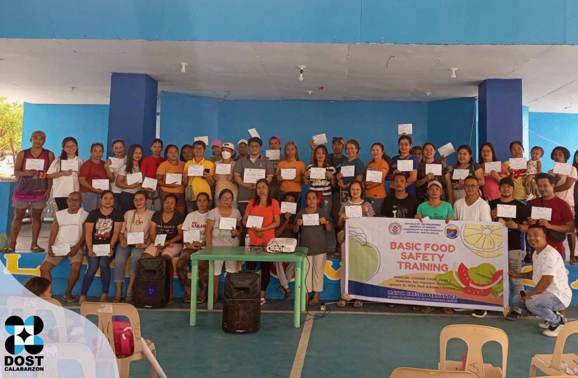 DOST-Quezon conducts food safety training