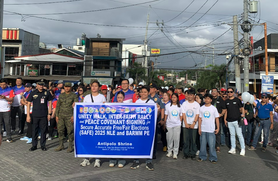 COMELEC leads Antipolo Unity Walk